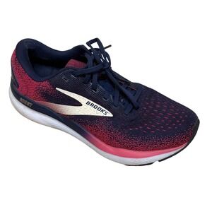 Brooks Shoes Women 10 Blue Ghost 16 Running Walking Sneakers Comfort Performance